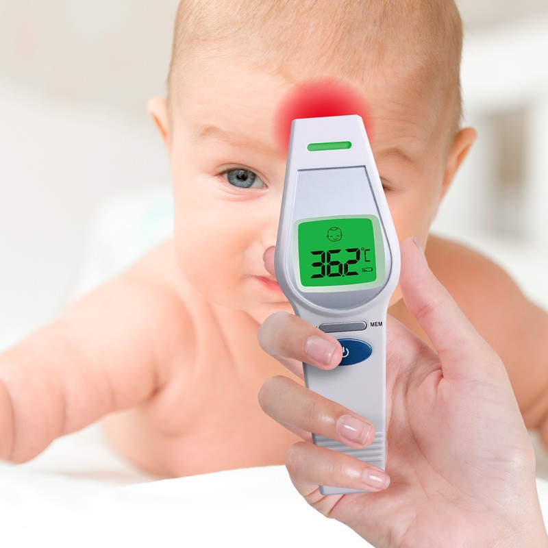 Thermomètre frontal numérique – Norme Médical 93-42-EEC UFR106