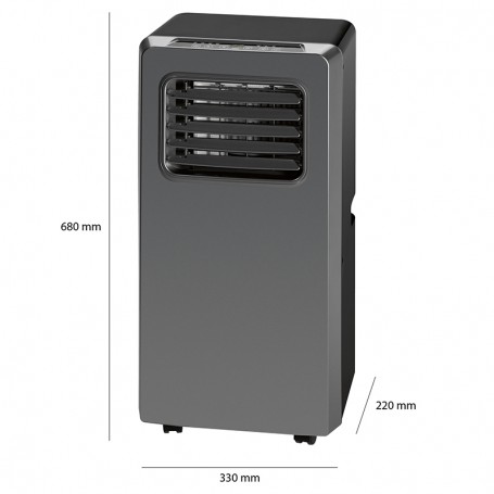 Climatiseur mobile et compact avec poignée FRESH8 Clatronic