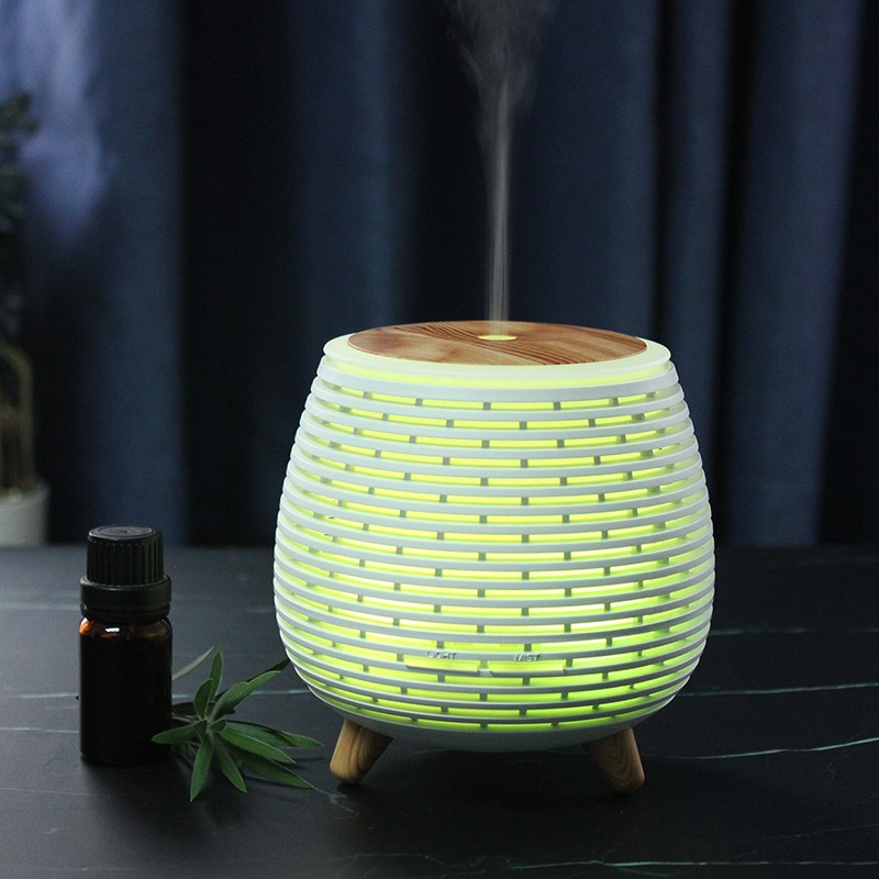 Diffuseur d'arôme, humidificateur et lampe Ultrasonique AROMI blanc Yoghi