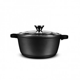 Faitout fonte d'aluminium 24 cm anti adhésif TFI CRISTAL Durand Dupont