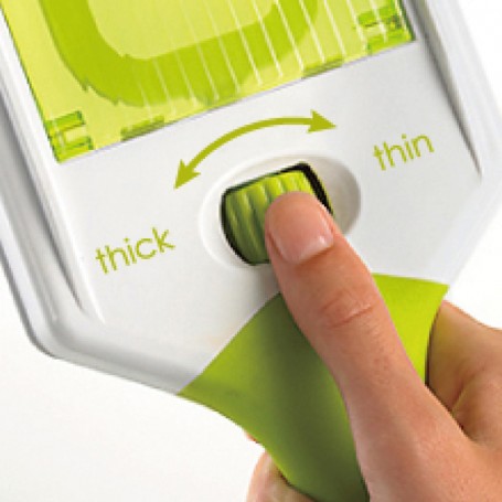 Mandoline Ajustable 4en1 inox SLICY_EXPRESS Cookart