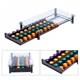 Range capsules X40 plateau En Verre TIR40_GLASS Kitchencook 2