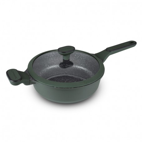 Sauteuse fonte d'aluminium anti adhésif 24cm TFI SEQUOIA Kitchencook