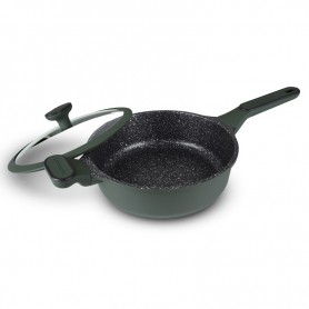 Sauteuse fonte d'aluminium anti adhésif 24cm TFI SEQUOIA Kitchencook 2