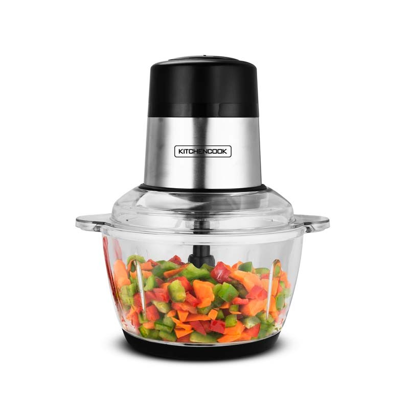 Hachoir électrique 2L avec lames en inox MIXPOD2000 inox Kitchencook