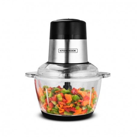 Hachoir électrique 2L avec lames en inox MIXPOD2000 inox Kitchencook