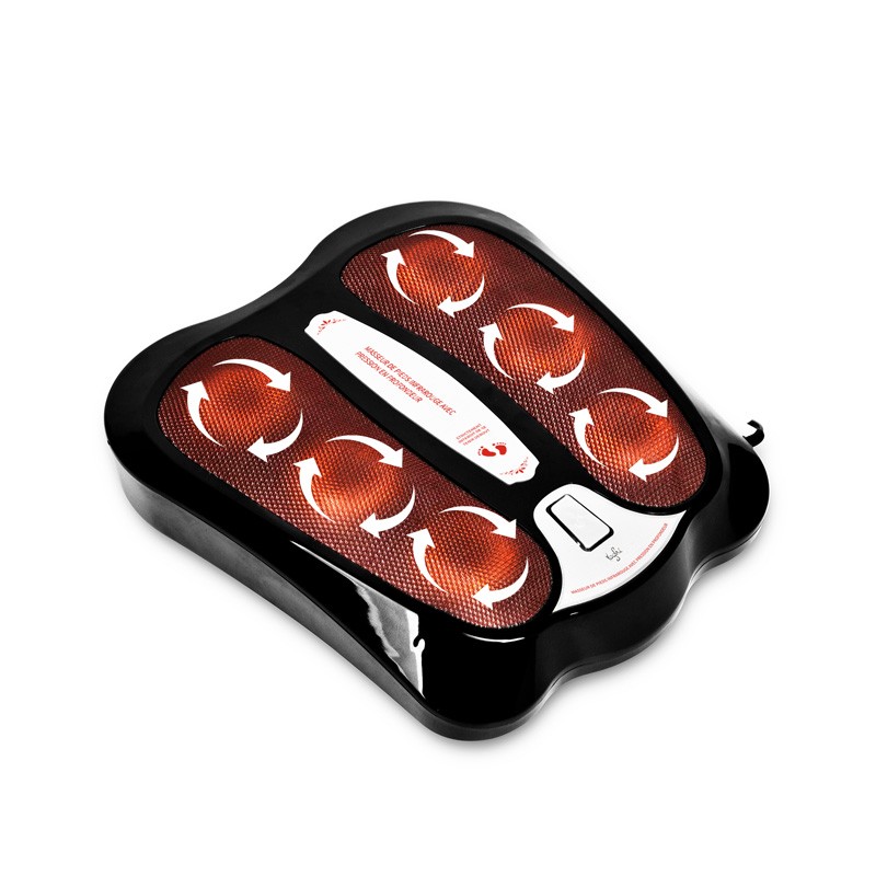 Masseur de pieds shiatsu infrarouge18 têtes MASS_FOOTBLACK Yoghi