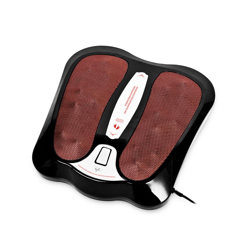 Masseur de pieds shiatsu infrarouge18 têtes MASS_FOOTBLACK Yoghi