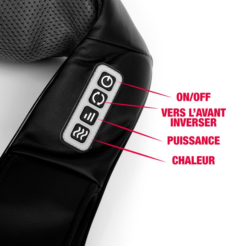 Masseur shiatsu cervicales, nuque et épaules MASS_NECK&BACK Yoghi