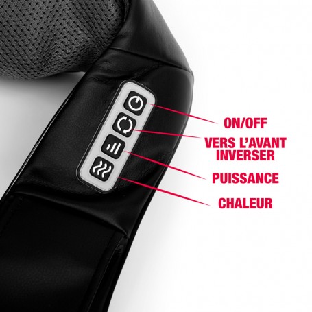 Masseur shiatsu cervicales, nuque et épaules MASS_NECK&BACK Yoghi