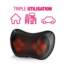 Coussin de massage shiatsu MASS_PILLOW noir Yoghi 2