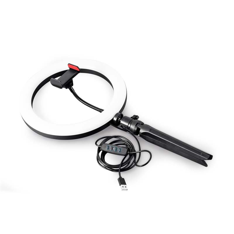 Trépied selfie avec anneau lumineux 3 couleurs RL1 Wi Light