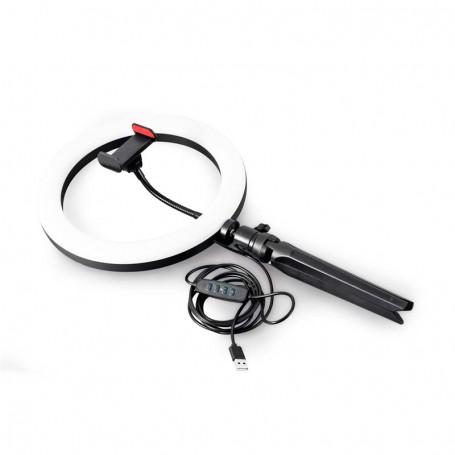 Trépied selfie avec anneau lumineux 3 couleurs RL1 Wi Light