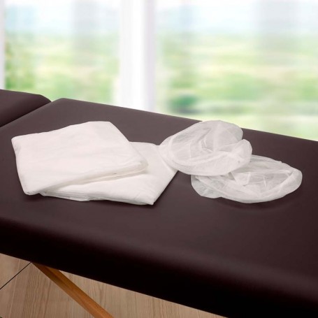 Table de massage pliante avec accessoires et housse TDM102 marron Yoghi