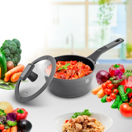 Casserole aluminium forgé anti adhésif 18cm TFI PLATINIUM Durand Dupont