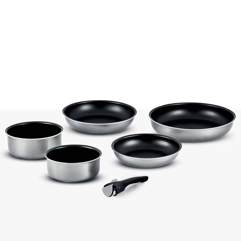 Batterie de cuisine 6pcs aluminium anti adhésif TFI FEEL6G Durand Dupont