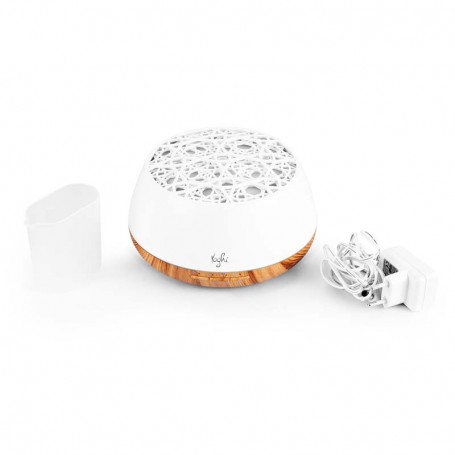 Diffuseur d'arôme, humidificateur et lampe AROMI 400 blanc Yoghi