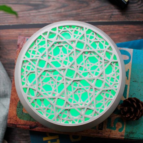 Diffuseur d'arôme, humidificateur et lampe AROMI 400 blanc Yoghi