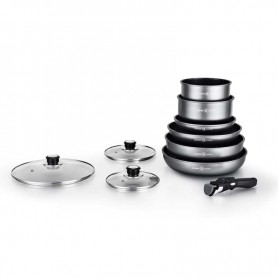 Batterie de Cuisine 10 Pcs aluminium anti adhésif TFI EDGE Durand Dupont