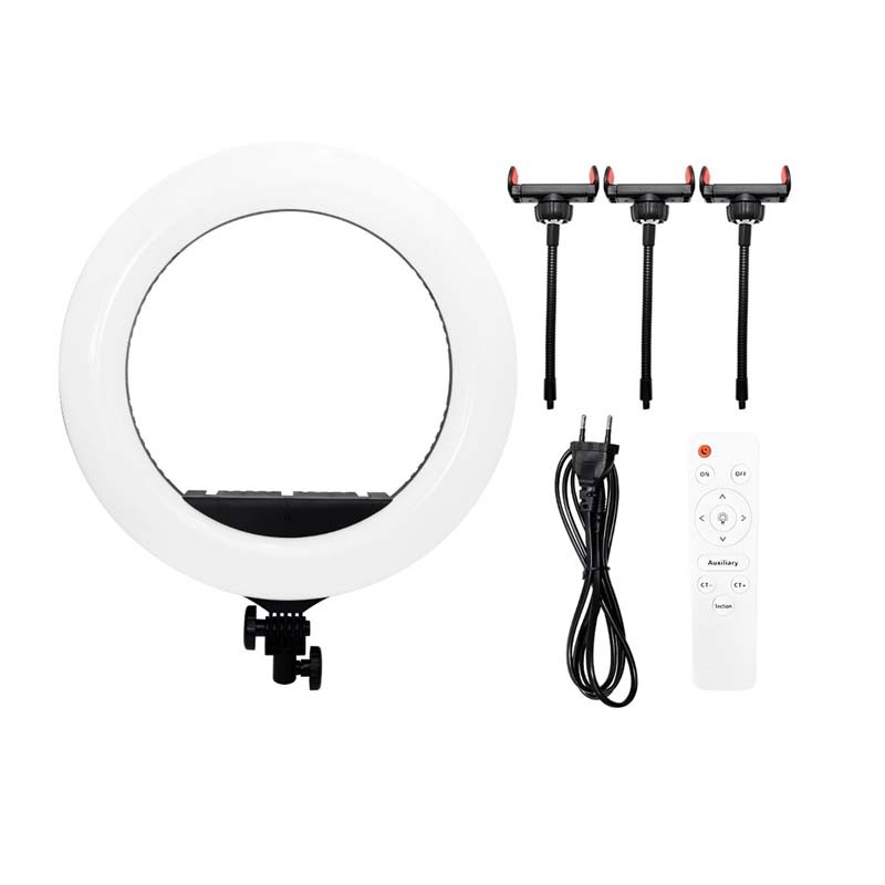 Selfie sur trépied professionnel avec 3 supports téléphone RL18 Wi light