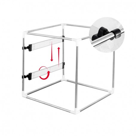 BOX MINI STUDIO PLIABLE AVEC LUMINOSITÉ RÉGLABLE STUDIO BOX M DE WI-LIGHT