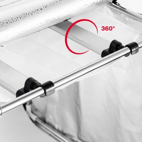 BOX MINI STUDIO PLIABLE AVEC LUMINOSITÉ RÉGLABLE STUDIO BOX M DE WI-LIGHT