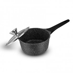 CASSEROLE EN FONTE D'ALUMINIUM 18CM AVEC COUVERCLE GISORS CAS18TFI DE DURAND DUPONT 2