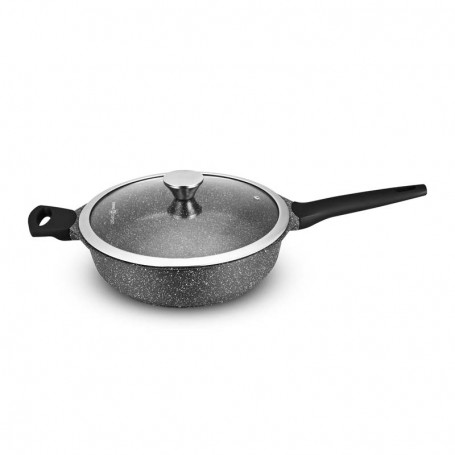 SAUTEUSE EN FONTE D'ALUMINIUM 24CM AVEC COUVERCLE GISORS ST24TFI DE DURAND DUPONT