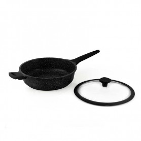 Sauteuse 24cm fonte d'aluminium anti adhésif TFI OPALE_V2 Durand Dupont 2