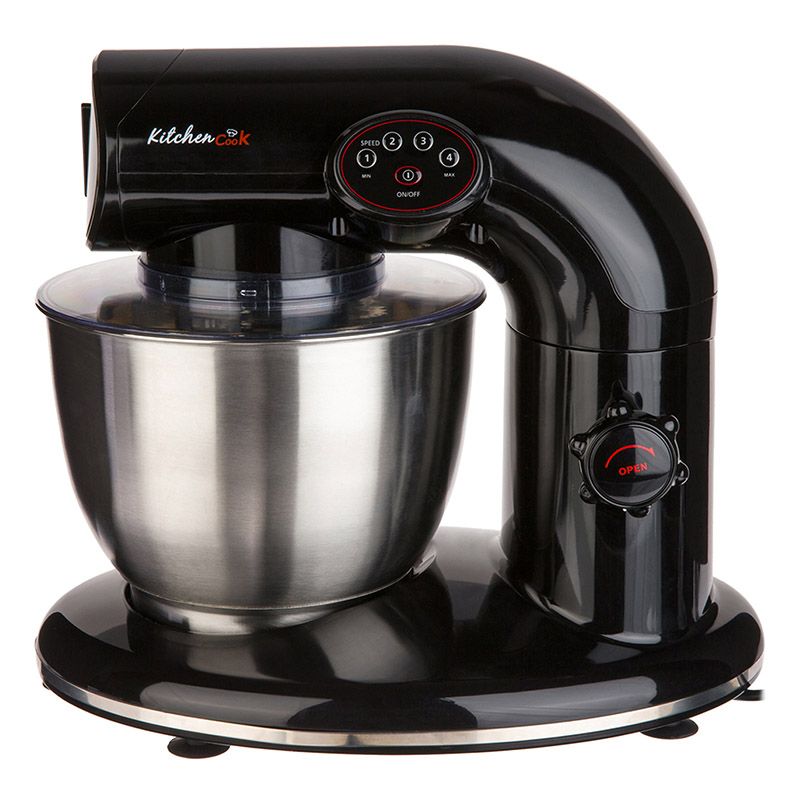 Robot pétrin avec bol inox 5 L AK80 Kitchencook Noir