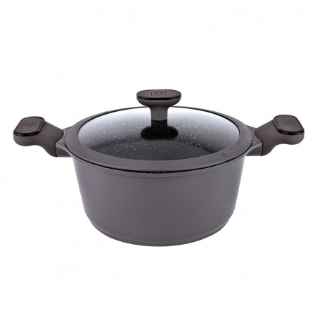 Faitout 24cm fonte d'aluminium anti adhésif TFI SYCAMORE Kitchencook