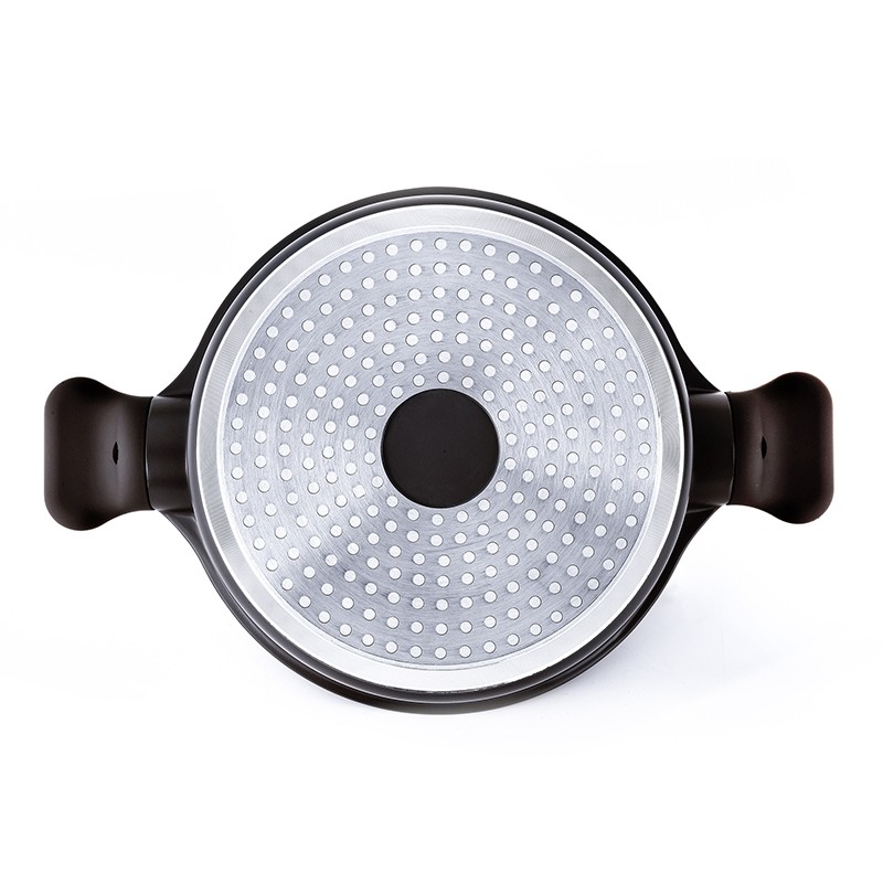 Faitout 24cm fonte d'aluminium anti adhésif TFI SYCAMORE Kitchencook